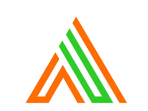 Academy logo with red background and white text